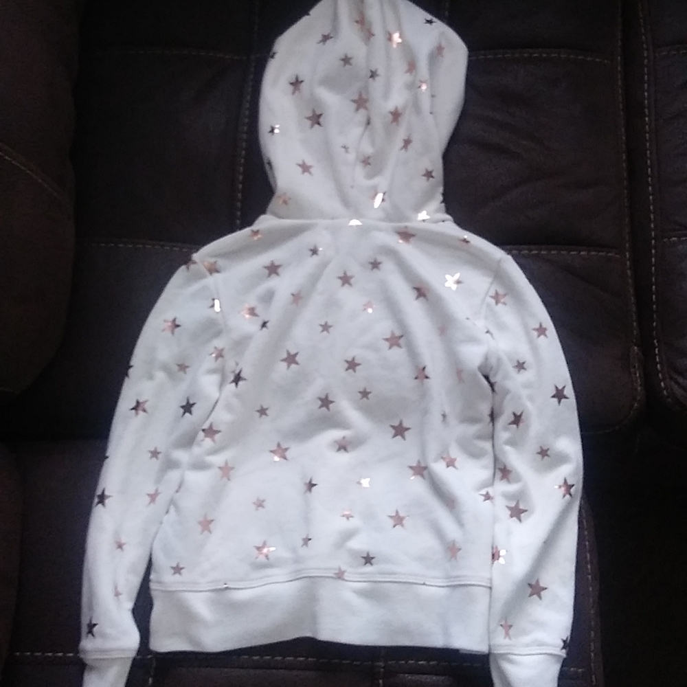 Girls Spiritual Gangster Golden Star Hoodie New
